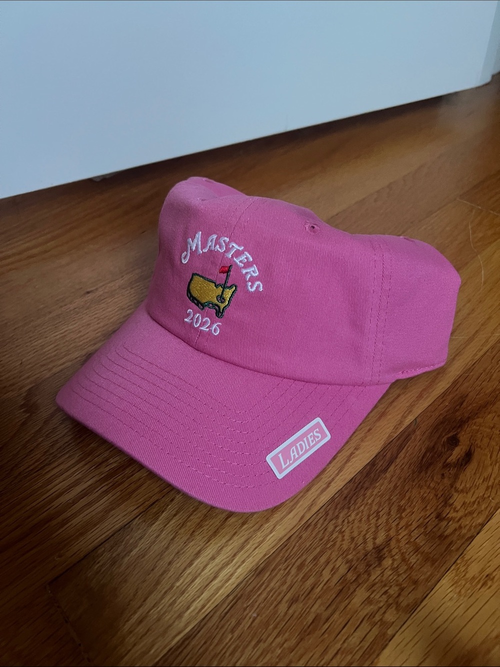 NEW Masters 2026 Ladies Pink Baseball Hat